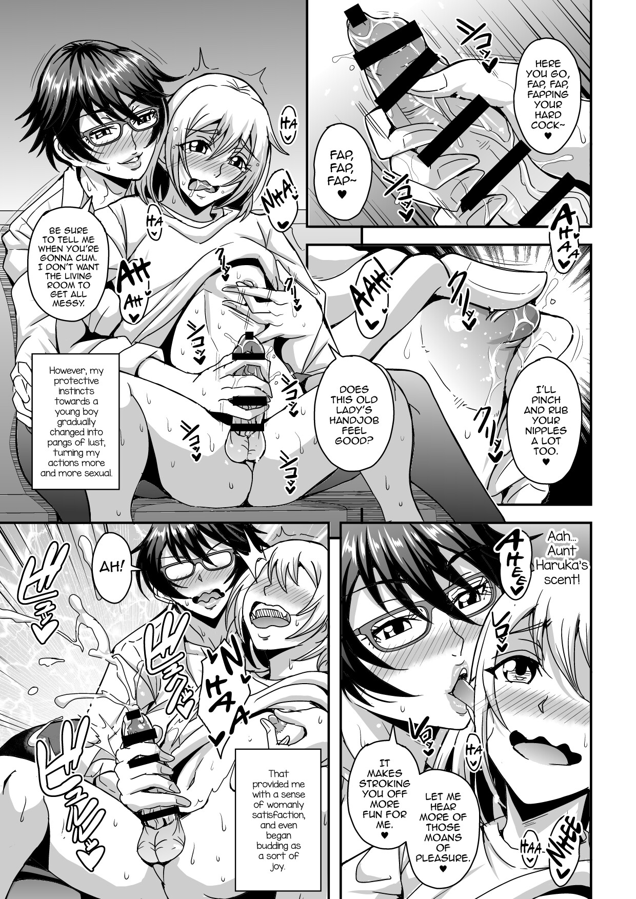 Hentai Manga Comic-A Story About a Bachelor Woman Around 40 Who is Addicted to a Relationship with a Younger Boy Who is Also a Friend's Son-Read-16